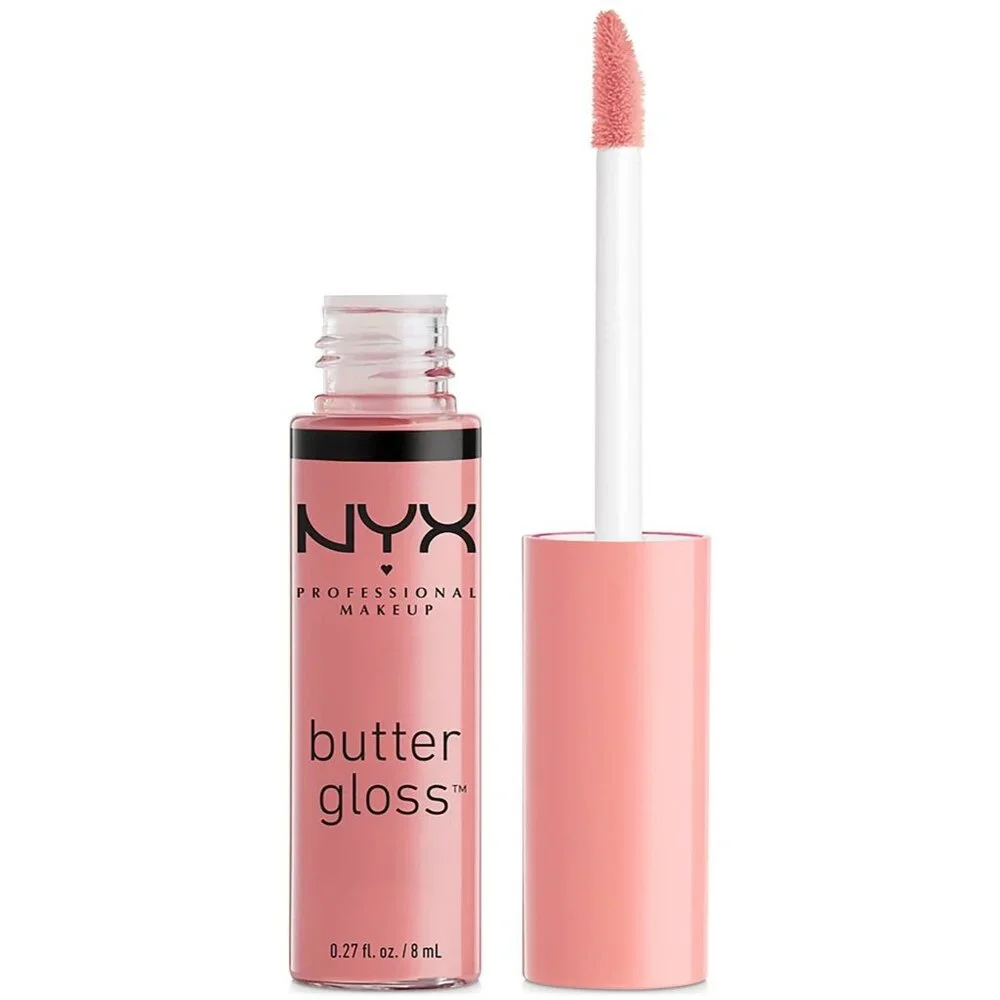 NYX Professional Butter Gloss Lip Trio Set Crème Brûlée Fortune Cookie Madeline
